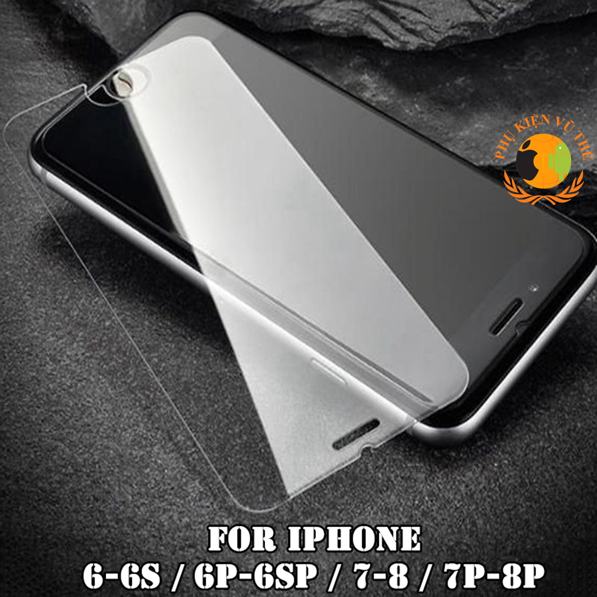 Kính Cường Lực Full Keo Nano iPhone 6 / 6s / 6Plus / 6sPlus / 7 / 8 / 7Plus / 8Plus Chống Vỡ Tiêu Chuẩn 9H