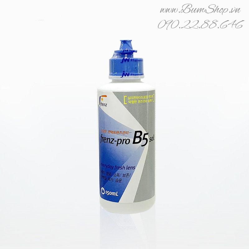 Nước ngâm lens Hàn Quốc 350ml (chai bự, có hộp)