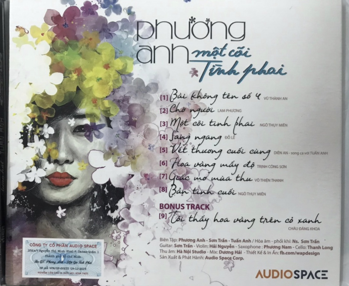 Set of 5 Cds of Phuong Anh Music (Japanese Discs)