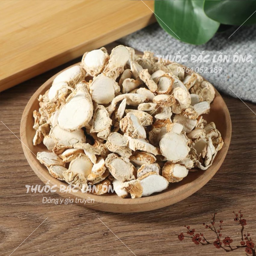 Địa liền 1Kg, tam nại khô, thái lát mỏng, thơm, sạch, trắng - Lãn Ông