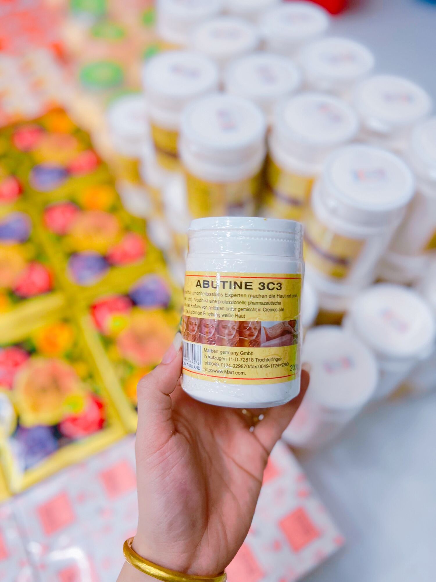 Combo kem bạch ngọc liên + abutine 3C3