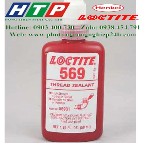 Keo dán làm kín ren loctite 569-50ml