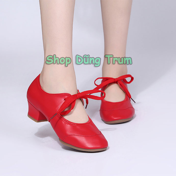 Giày Khiêu Vũ DanceSport cao 4cm cực êm và chắc chân KV29