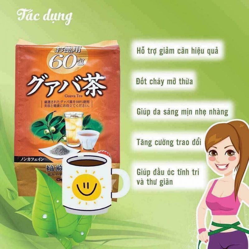 Trà Ổi giảm cân Orihiro Nhật Bản