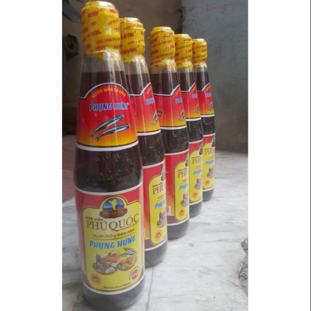 Nước mắm phụng hưng - phú quốc 40 đạm 500ml
