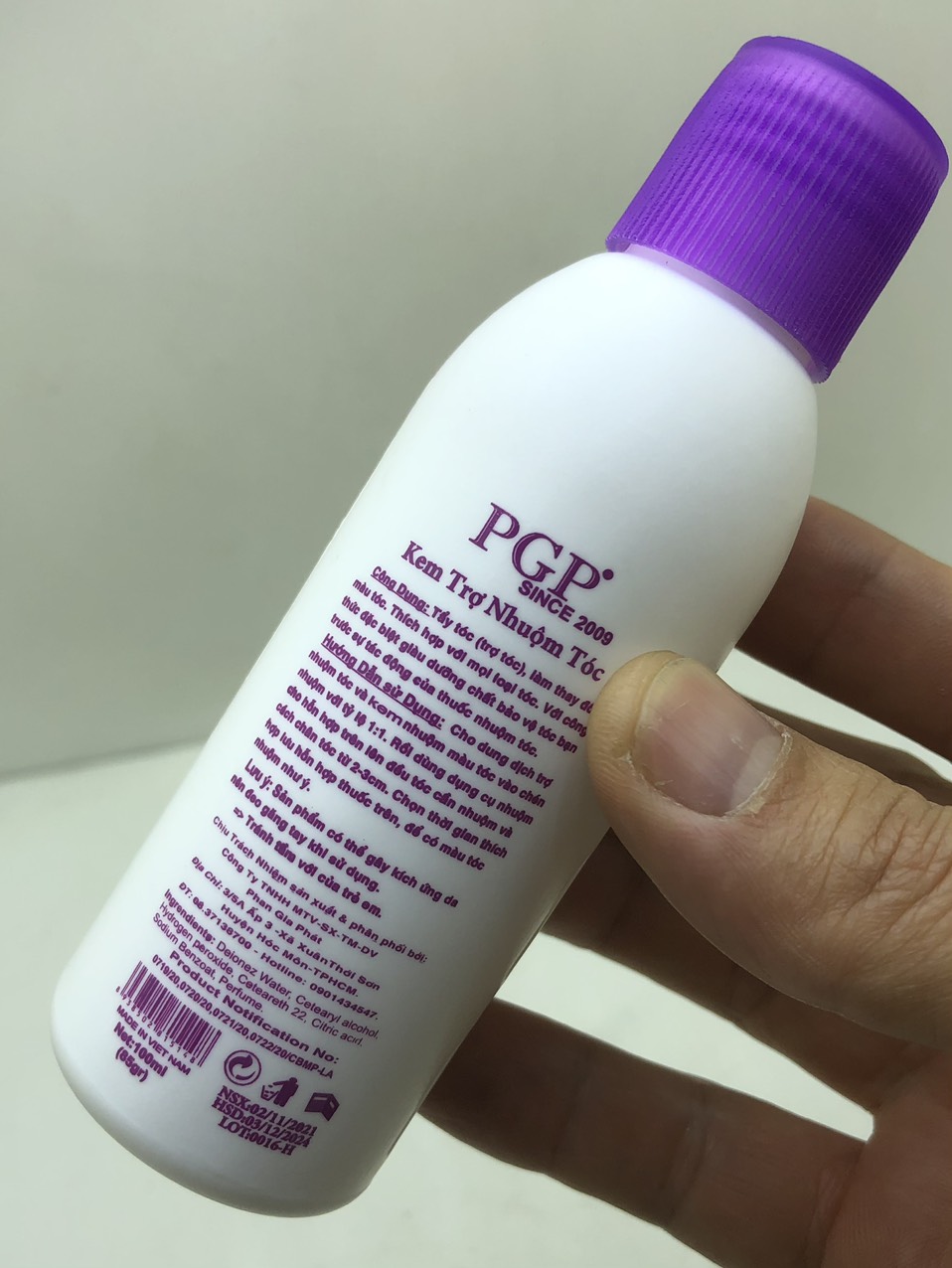 Trợ Nhuộm Oxy Nhí 100ml