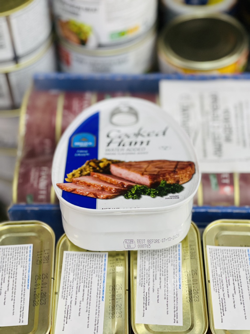 Thịt Hộp HAM - Bristol Cooked Ham Cooked Ham Meat 326g (HSD: 2026) - Hà Lan