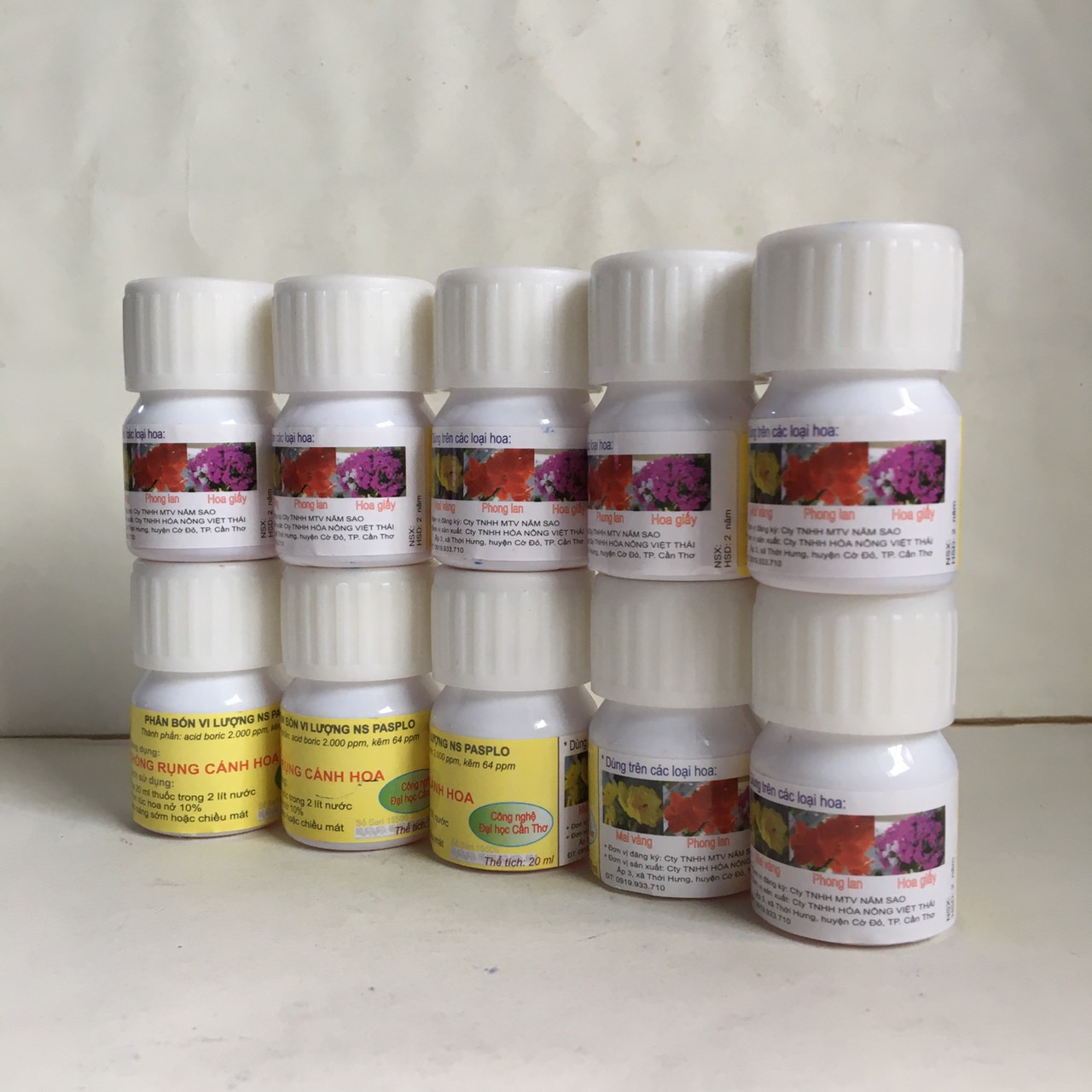 CHẤT CHỐNG RỤNG CÁNH HOA ĐẠI HỌC CẦN THƠ