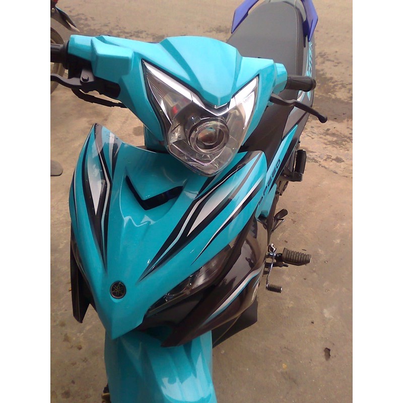 Tem rời exciter 135 Xanh đen
