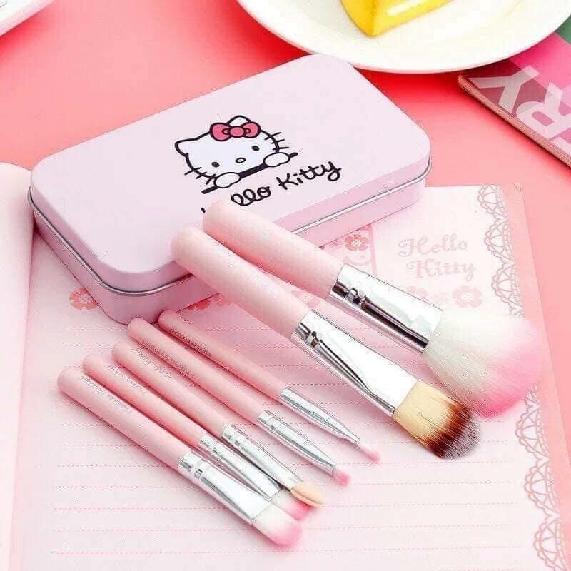 [HCM]Bộ cọ trang điểm 7 món cực dễ thương