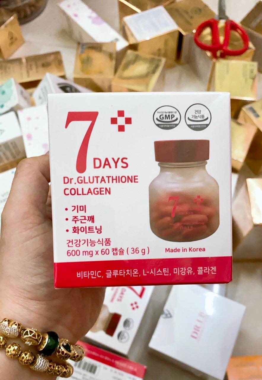 VIÊN UỐNG TRẮNG DA HỦY NÁM 7DAY HANMI