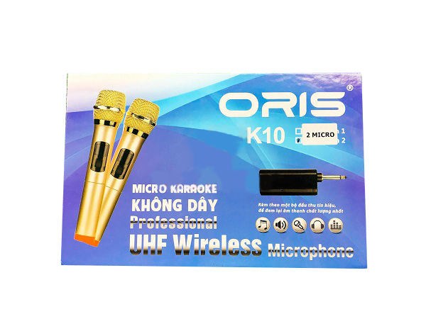 [HCM]Micro không dây ORIS K10 (2 mic)