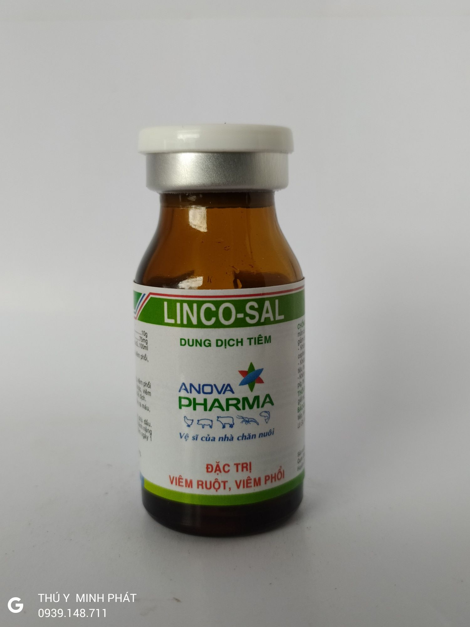 2 CHAI LINCO SAL LỌ 10ML (lincosal 10ml)