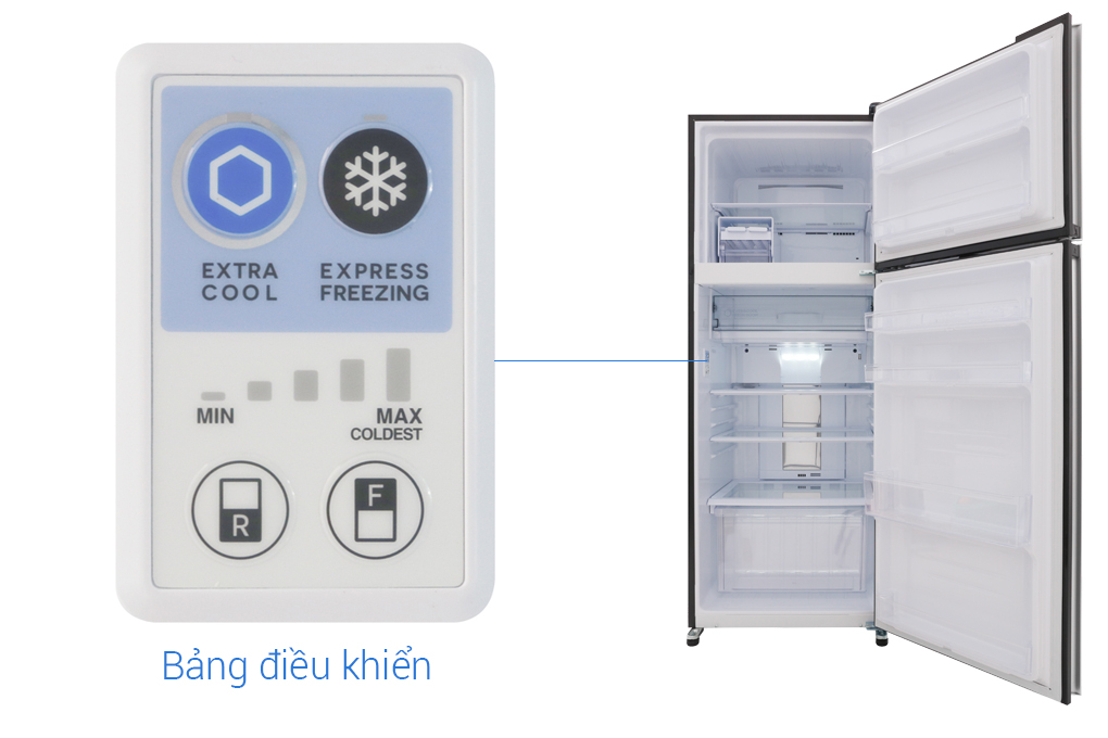 [Trả góp 0%]Tủ lạnh Sharp 397 lít inveter SJ-X405PG-BR