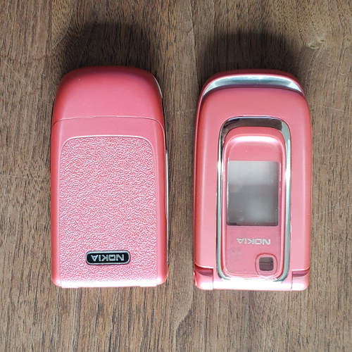 Vỏ Nokia 6131 có sườn - không phím