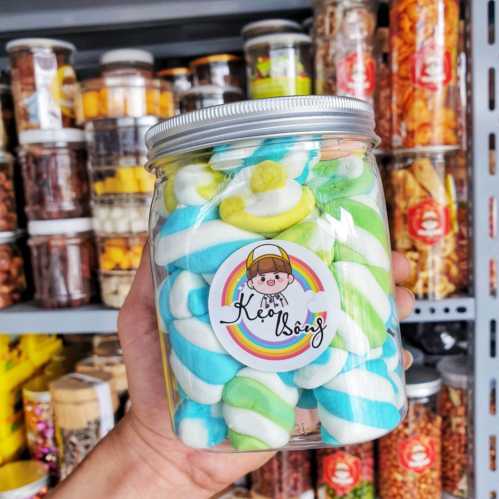 Kẹo Bông Gòn Marshmallow Thái Lan.