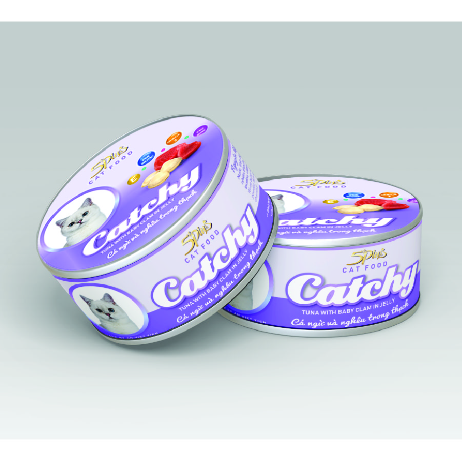 Pate Cho Mèo Catchy 5Plus Catchy 170g