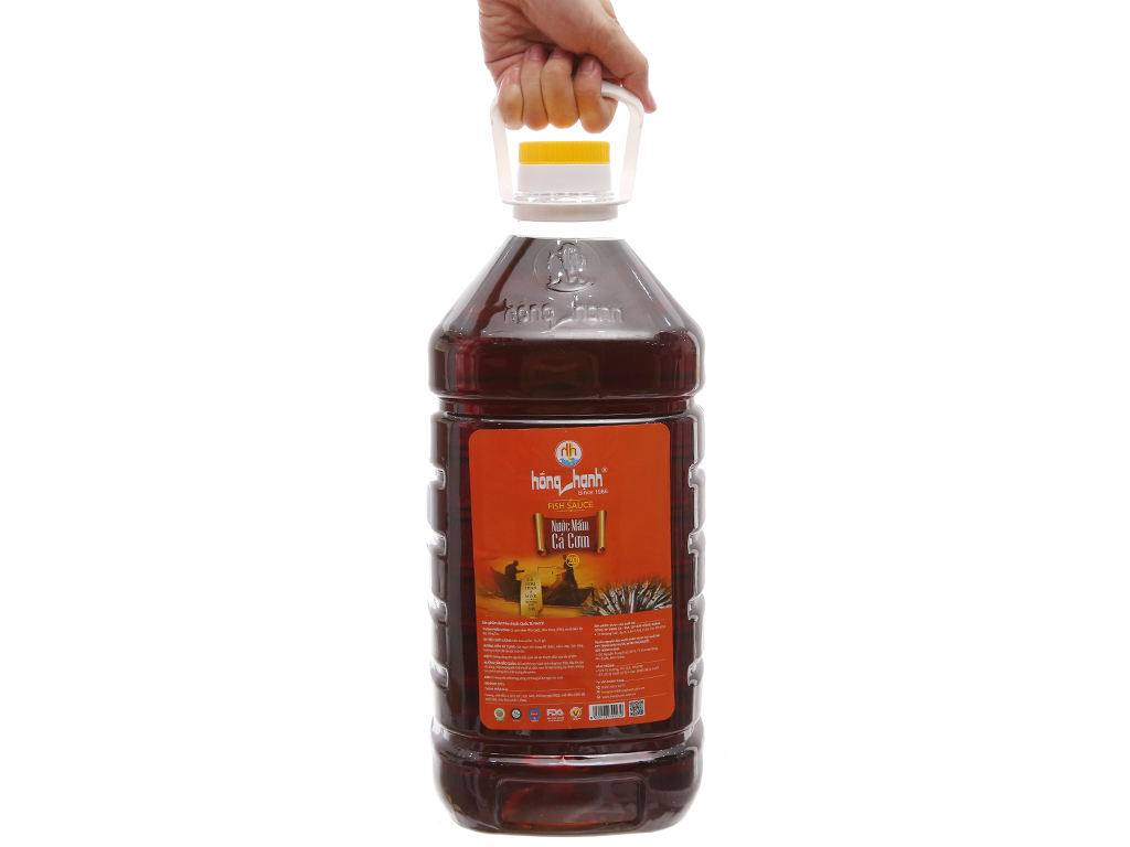 Nước mắm cá cơm Hồng Hạnh 20 độ đạm bình 5 lít