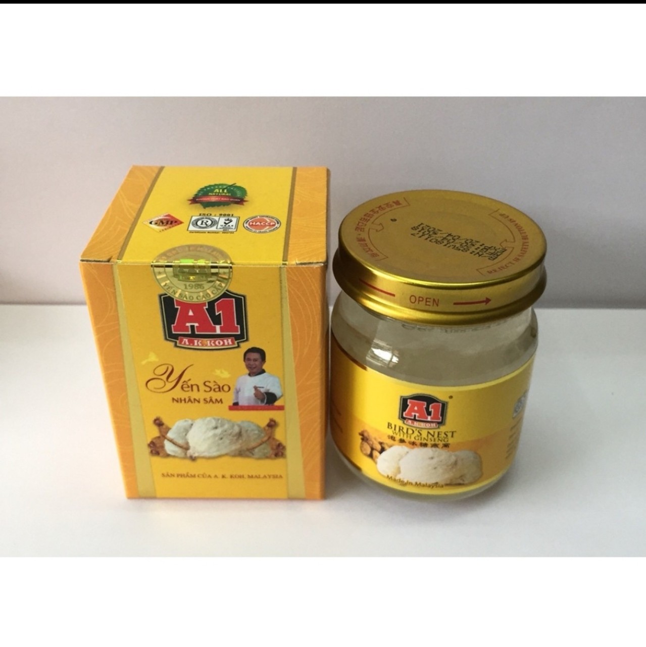 [HCM]10 Hũ Nước Yến  Nhân Sâm A1PP Nhân Sâm Ánh Dương