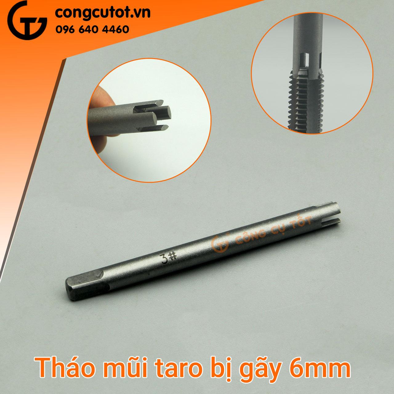 Mũi tháo taro gãy các cỡ M3-M6