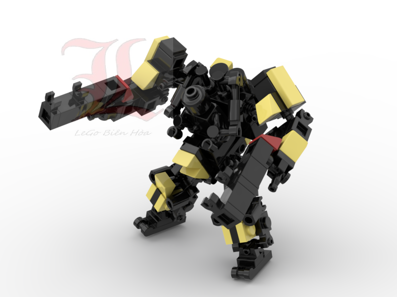 Đồ chơi lắp ráp Non Lego Moc Mech Mark