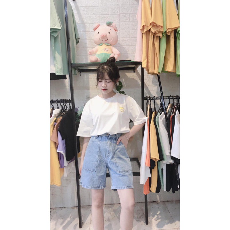 QUẦN NGỐ JEANS TÚI ĐẮP✨