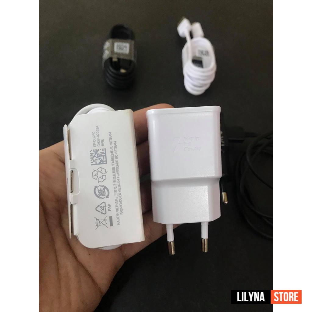 Bộ Sạc Nhanh Samsung Galaxy S8/S9/S10/S10 Note Plus, chân type C / micro USB
