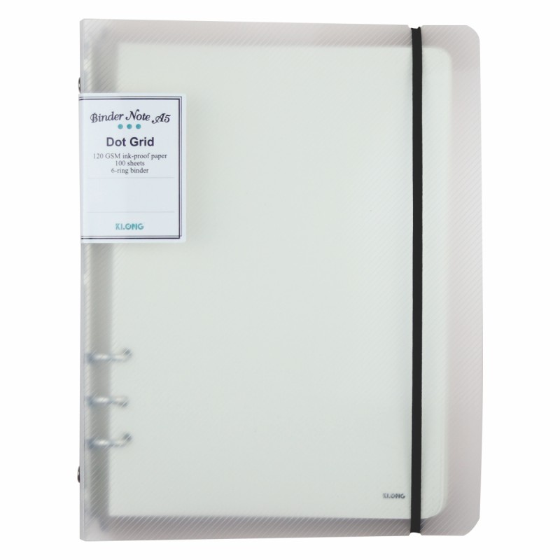 Sổ còng sắt 6 chấu dot grid klong a5 100 tờ 120/76; ms: 995
