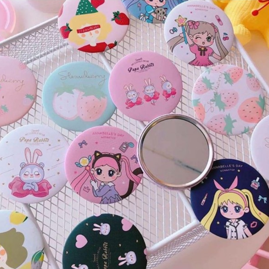 Set 3 chiếc Gương mini dễ thương Hàn Quốc
