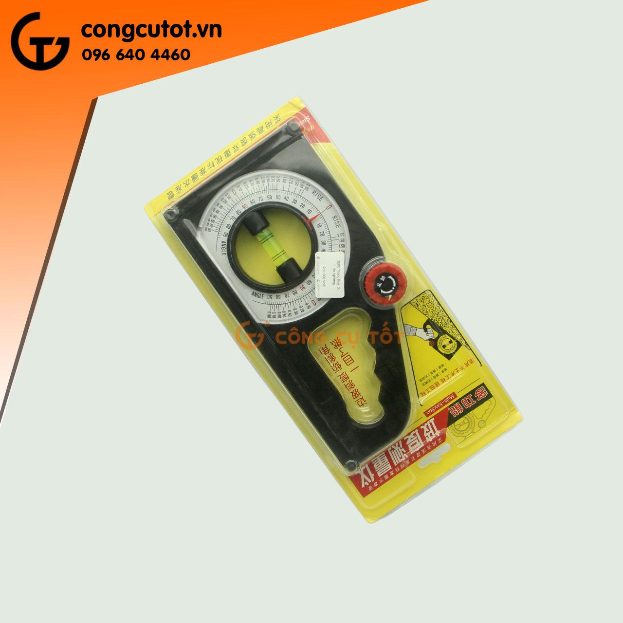 Thước đo góc- thước thủy đo độ nghiêng