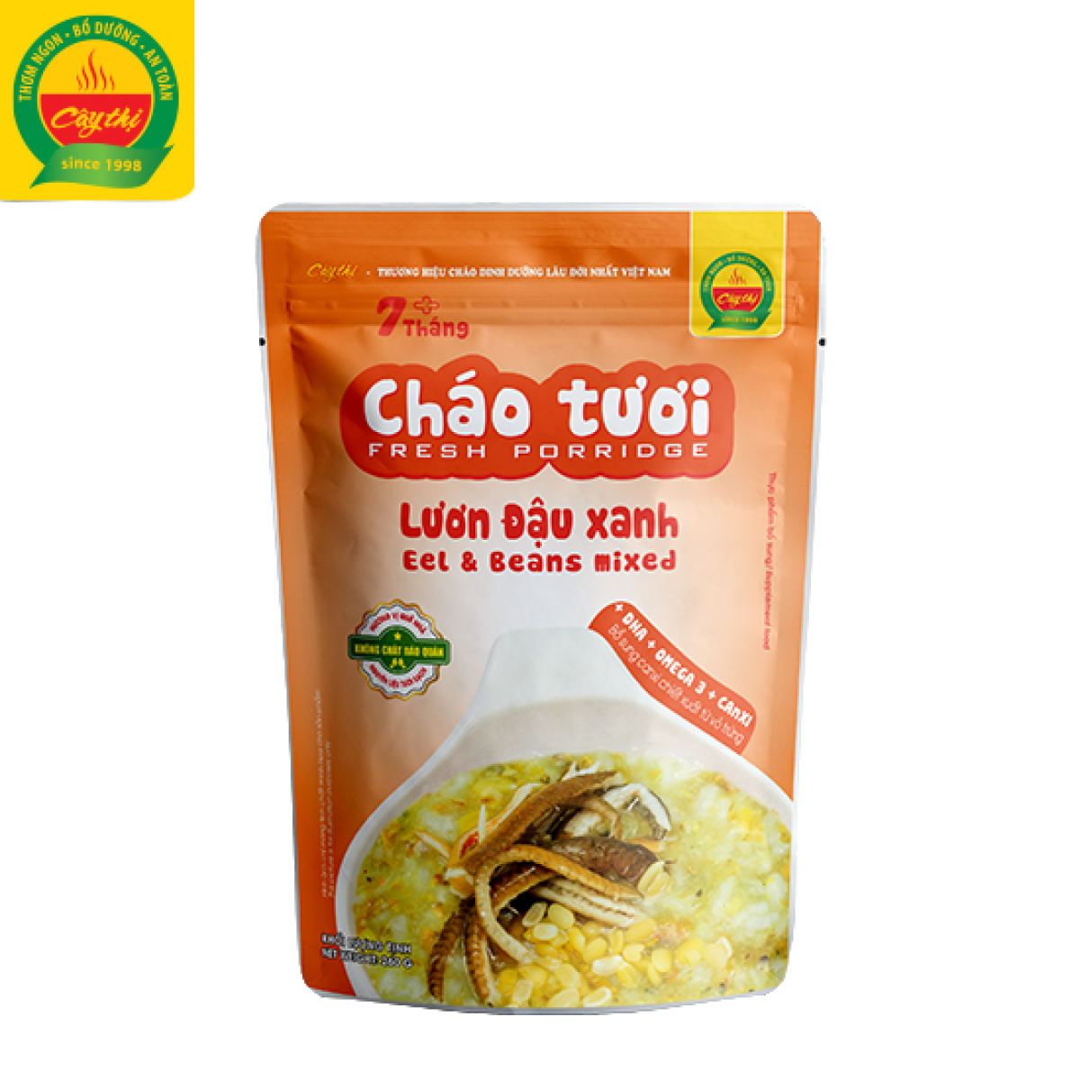 10 gói chao dinh duong cay thi