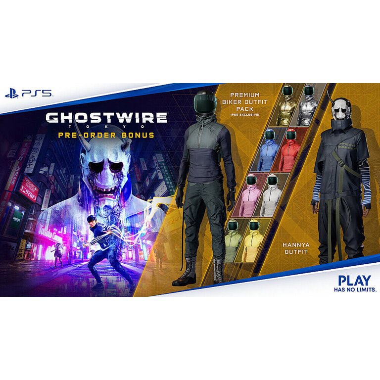 Đĩa Game PS5 Ghostwire Tokyo Standard Edition Hệ US