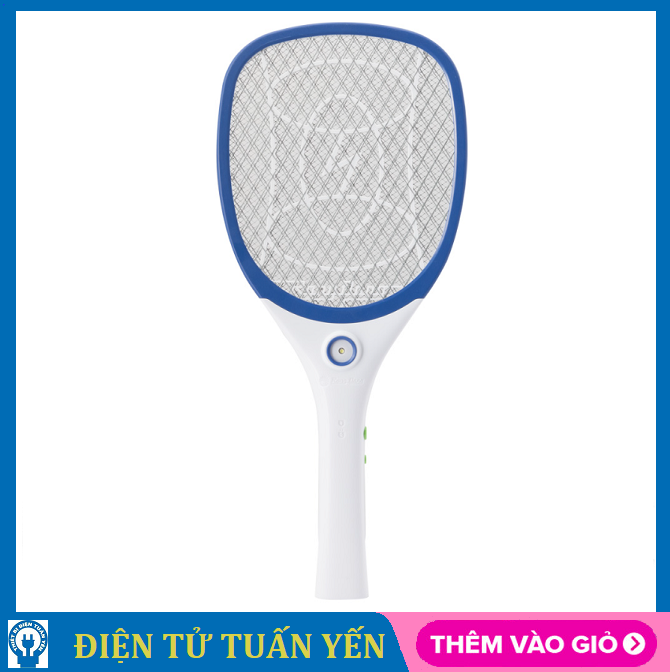 Vợt bắt muỗi Rạng Đông VBM RD.03 tích hợp đèn LED chiếu sáng - Hàng chính hãng