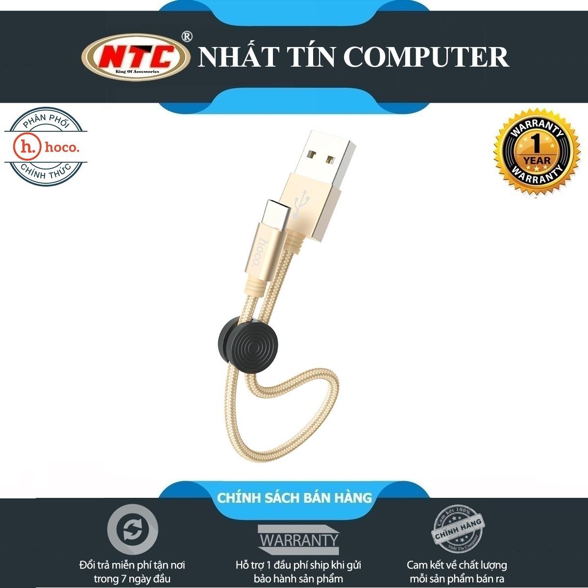 Cable fast charging and data transmission Port type-c HoCo X35 3A support QC3.0 long 25cm