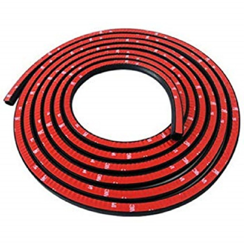 Combo 10 mét gioăng chống ồn ô tô, ron cửa cao su nẹp cửa chống ồn chữ D dán cửa, nắp cốp - #1 Chữ D