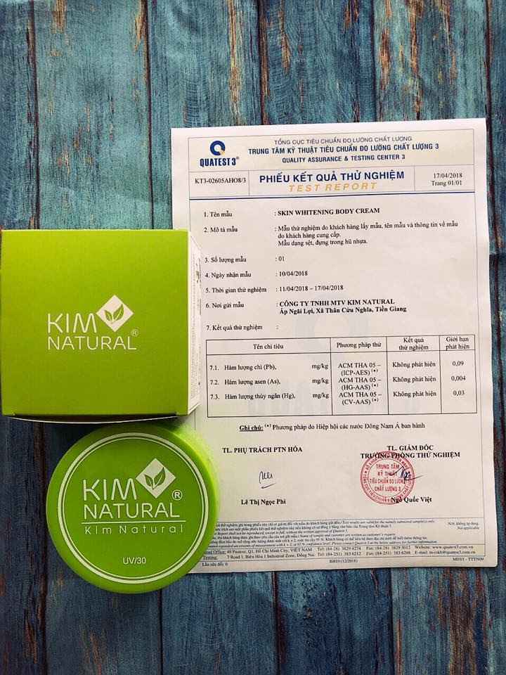 Kem Body Ủ Kim Natural