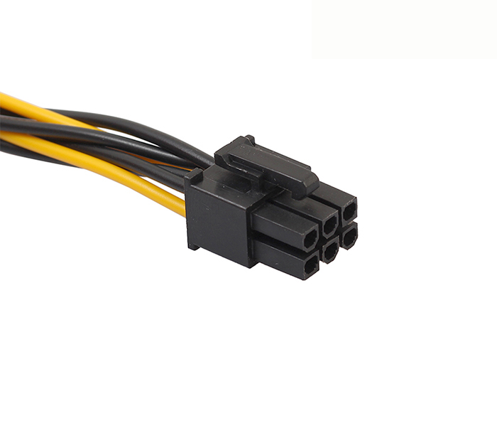 [HCM]Cáp nguồn 2 SATA sang 6 Pin PCI-E cho Card VGA