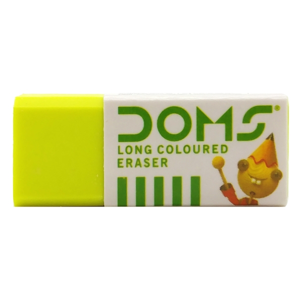 Gôm DOMS Long Coloured 3470 - Màu Vàng