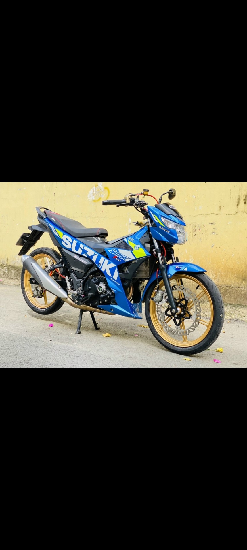 Mica chóa đèn trước cho Satria Fi 150