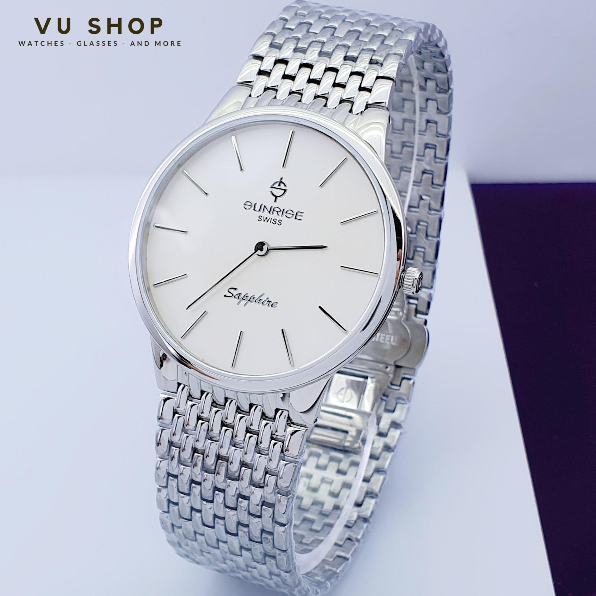 Đồng hồ nam SUNRISE DM738SWD - Siêu mỏng
