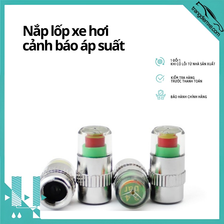 Nắp Van Cảnh Báo Áp Suất Lốp 4 By-419