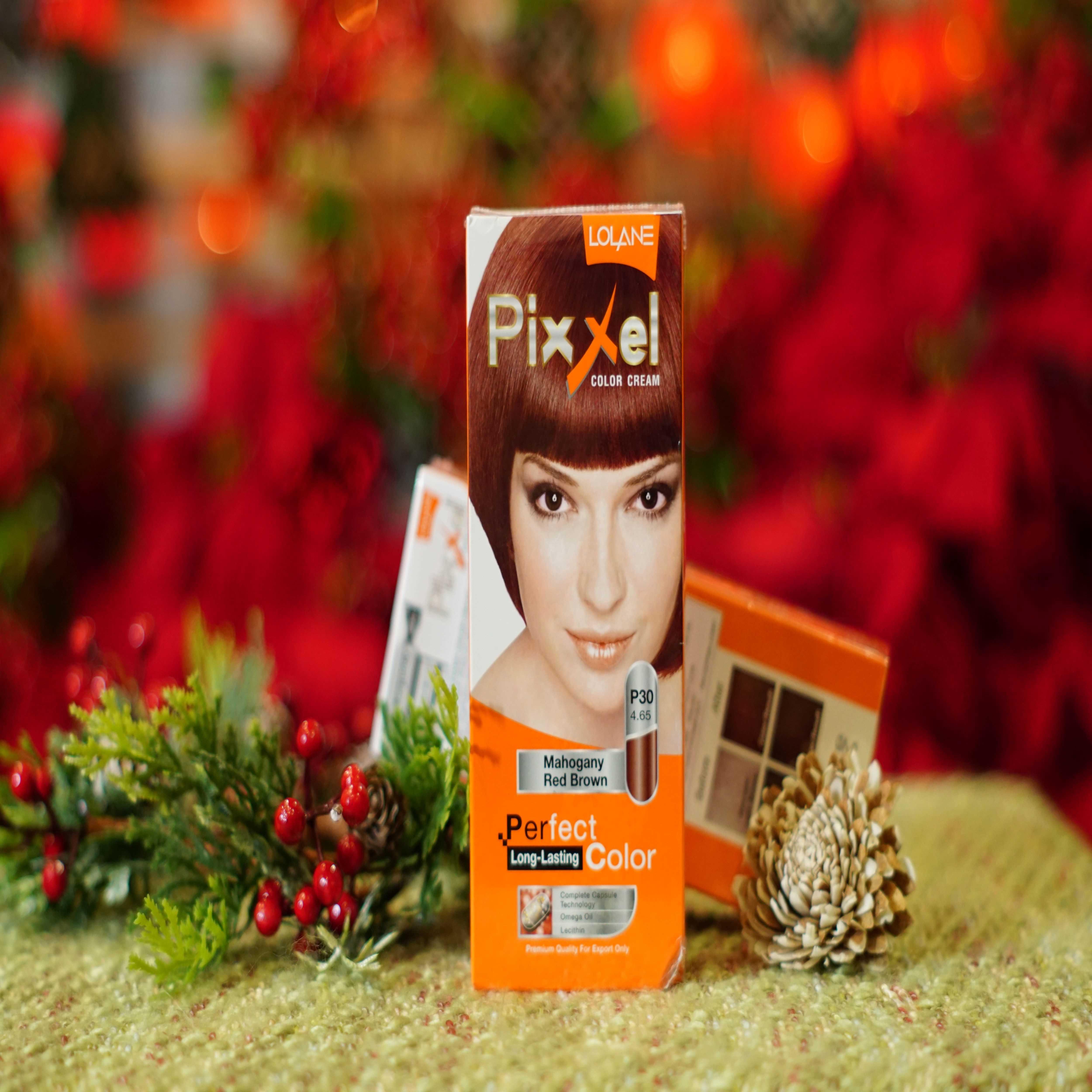 Thuốc nhuộm tóc màu nâu đỏ hổ phách P30
