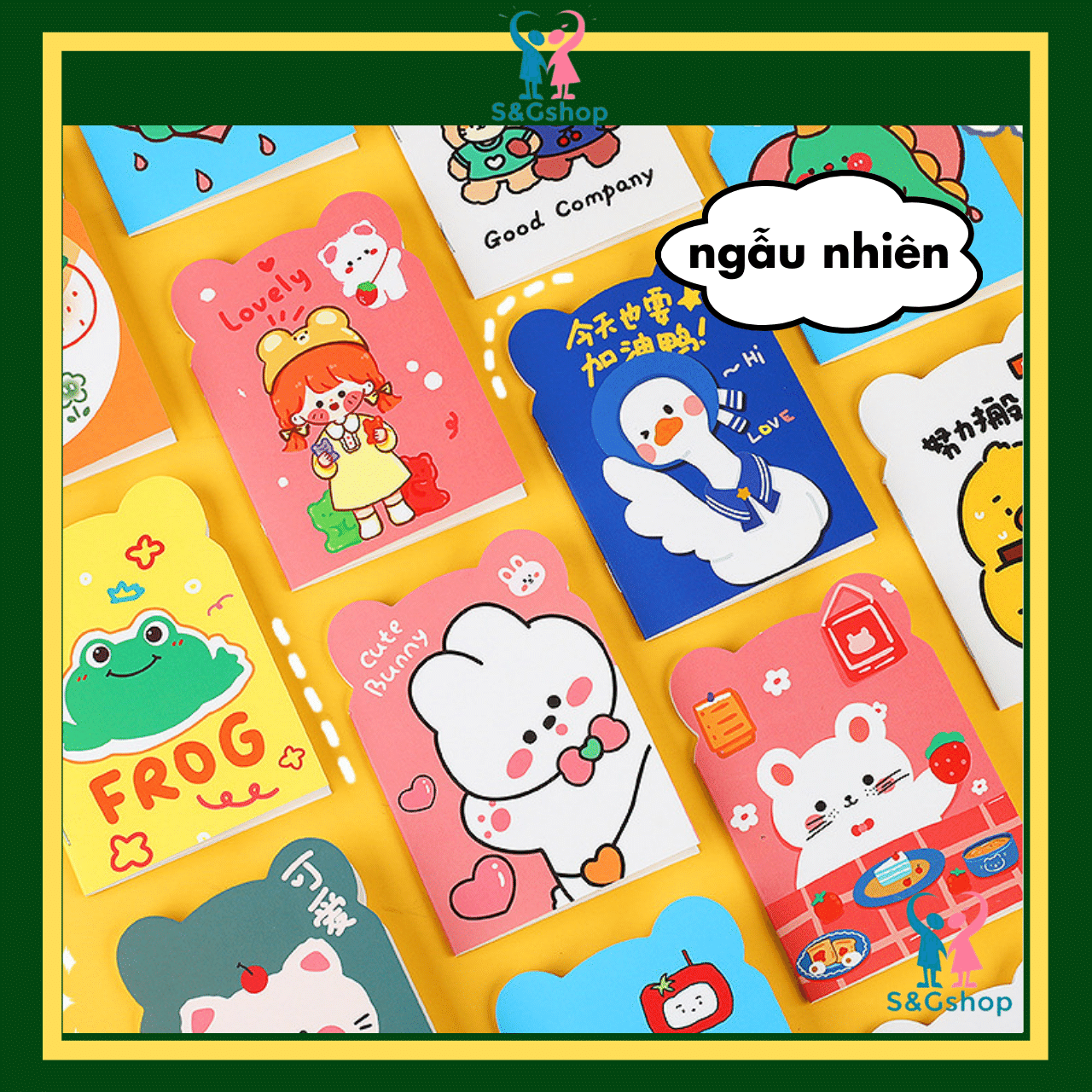 10 Cuốn Sổ tay ghi chép mini cute 40 trang