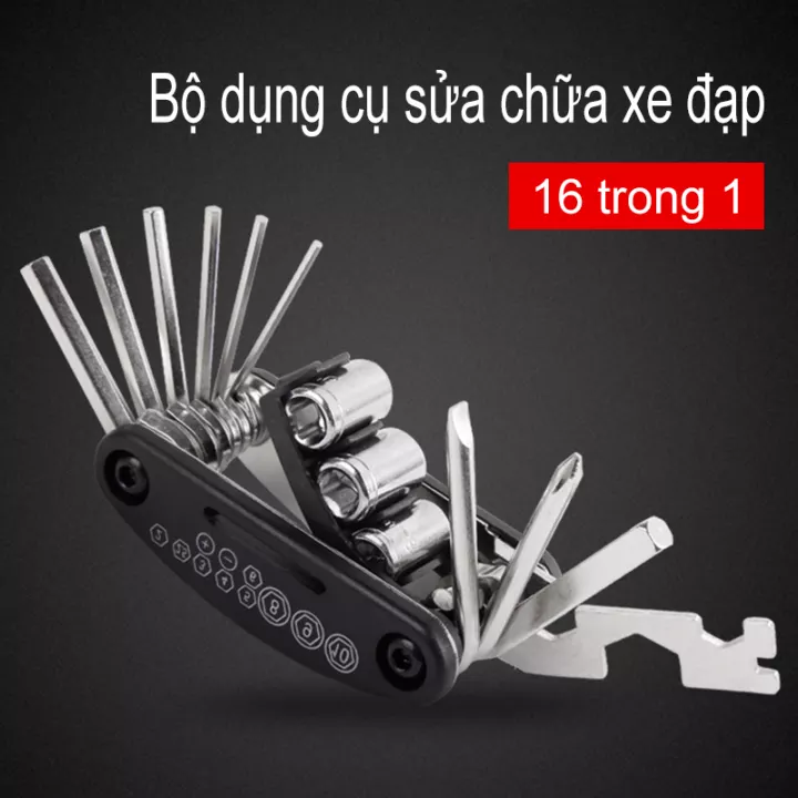[HCM]Bộ dụng cụ sửa xe đạp đa năng 16 in 1