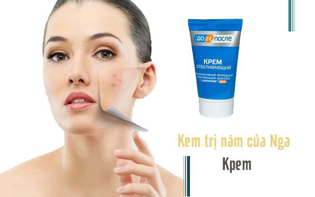 Kem giảm đồi mồi Nga
