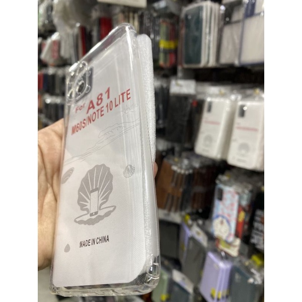 Ốp lưng Samsung Note 10 lite dẻo siêu trong suốt bảo vệ camera