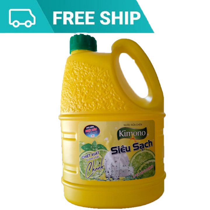 [HCM] Nước Rửa Chén Bát KIMONO Công Nghệ Nhật Bản 1500ml