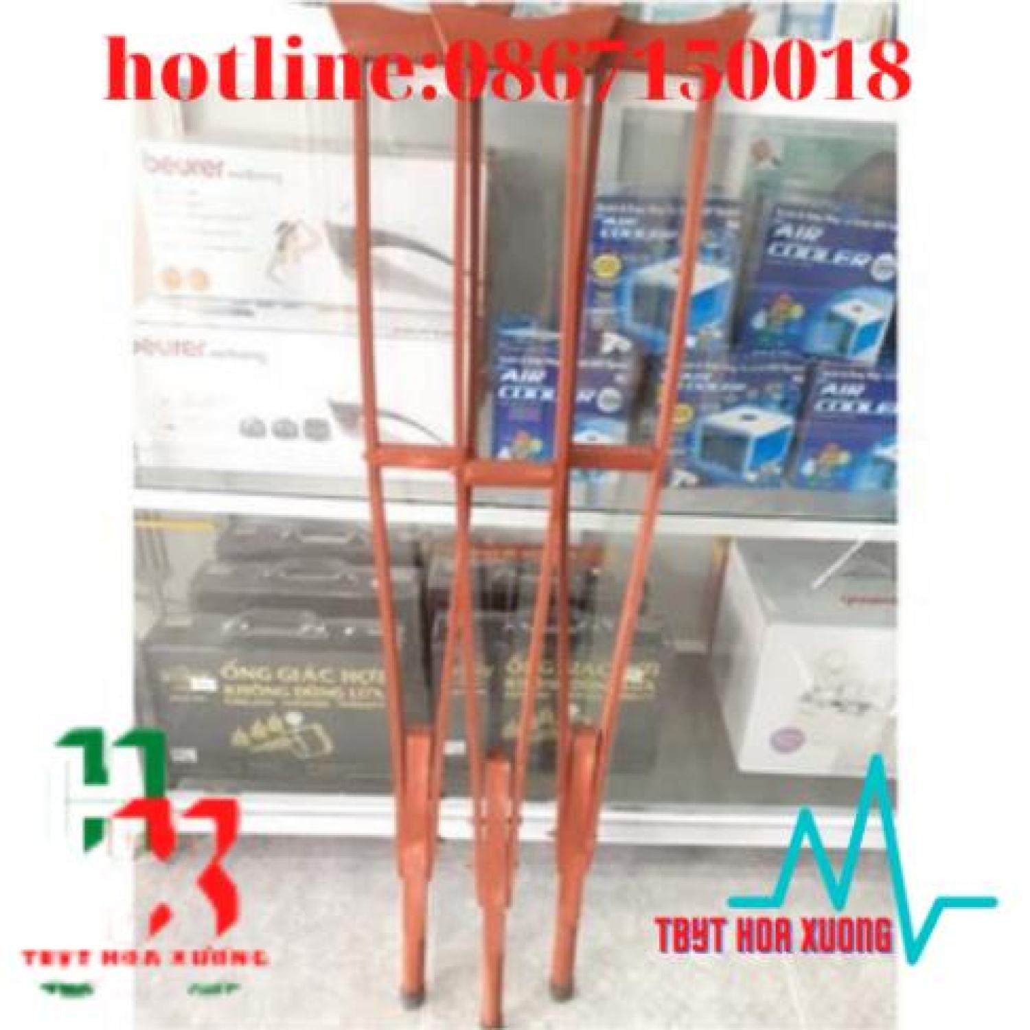 Nạng Gỗ - Nạng Chống ƞách Bằng Gỗ