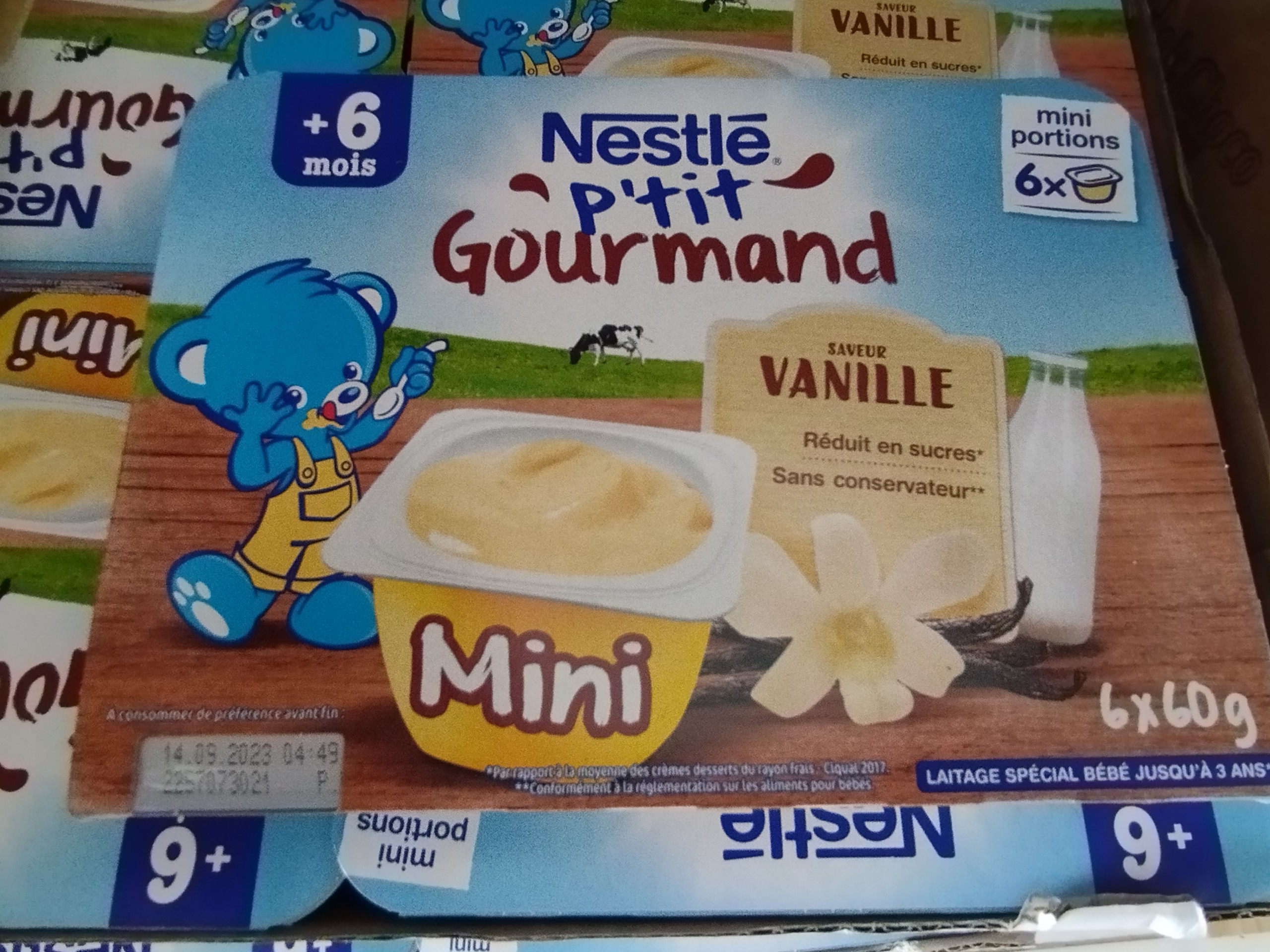 combo 5 lốc váng sữa nestle cho bé (6×60g)