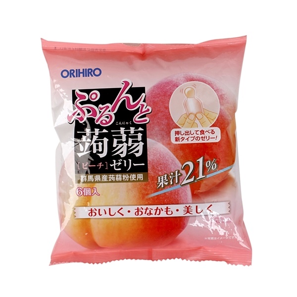 Thạch trái cây ORIHIRO - Nhật Bản - Đào